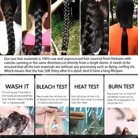 Grosir vendor rambut Kamboja mentah kutikula ditarik ganda bundel keriting Vietnam bese mentah