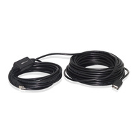 Cable de Extensión USB 2.0 Activo DFX de 5m, Cable Repetidor de Alta Velocidad Macho a Hembra con Chip Único para Impresora