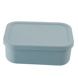 Vendita calda BPA gratis scatola di immagazzinaggio in <span class=keywords><strong>Silicone</strong></span> classico coperchio riutilizzabile per la lavatrice microonde BPA gratis pranzo ciotola cibo alimentazione - Product Image 3