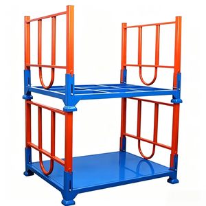 Scaffale Pieghevole Personalizzato per Stoccaggio, Impilabile, Verniciato a Polvere o Zincato per Magazzino - Product Image 3