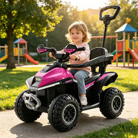 Moto électrique tout-terrain pour enfants HT M611-1 à quatre roues, télécommandée, à batterie, rechargeable, ATV quatre roues