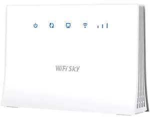 WIFISKY WS-GR403 مقفلة واي فاي 4G LTE CPE موزع إنترنت واي فاي 3G 4G LTE سيم بطاقة