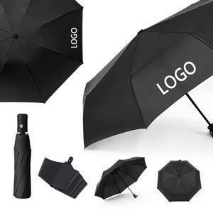 Promotional Designer Auto Sunshade Paraguas Custom Compact Portable Automatic <b>Windproof</b> 3 Folding <b>Umbrella</b> With Logo - Product Image 6
