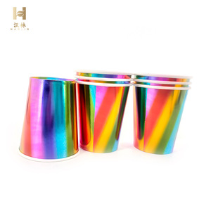 Vasos de Papel Desechables Hanlin para el Año Nuevo Chino - Vasos Coloridos para Fiestas, Vasos de Papel de Alta Calidad para Uso Doméstico y Comercial - Product Image 5