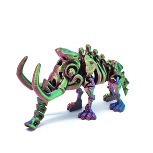 Juguete Novedoso y Original, Serie de Dinosaurios Impresos en 3D Multicolor, Articulaciones Móviles, Decoración de Escritorio, Figura Coleccionable, 15+, Unisex - Product Image 3