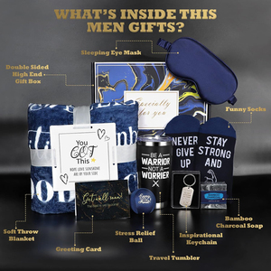 2024จะได้รับของขวัญสำหรับผู้ชายเพื่อนป่วยพ่อลุงแฟนหนุ่มแพ็คเกจดูแลแรงบันดาลใจแบบกำหนดเองสำหรับเพื่อนชาย - Product Image 4