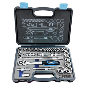 เครื่องมือ, ประแจบล็อกและอุปกรณ์ถอดประกอบ, ชุดประแจบล็อก FERVI 1/2" - Product Image 1