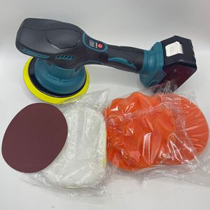 Polisseuse électrique <span class=keywords><strong>sans</strong></span> fil 21V à batterie lithium rechargeable pour voiture, petite <span class=keywords><strong>machine</strong></span> domestique pour réparation de rayures et cirage automobile - Product Image 5
