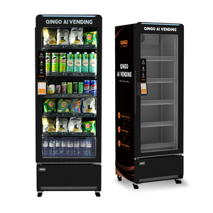 AI Vending Machine 418L Commercial <b>Smart</b> Fridge UL Adapter 120V Low Noise How to Start a Vending Machine Business - Product Image 1