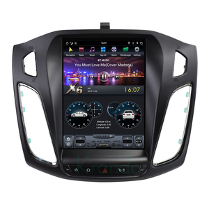 10.4 "Tesla วิทยุติดรถยนต์สำหรับฟอร์ดโฟกัส3 2011 2019แอนดรอยด์มัลติมีเดีย autoradio สเตอริโอระบบนำทางไร้สาย CarPlay ซิมการ์ด4G GPS - Product Image 1