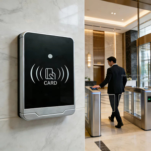 JuAn RC-<span class=keywords><strong>18</strong></span> 可靠的 WIFI 远程 NFC 卡智能门禁读卡器，适用于办公楼和酒店钥匙及安全门禁系统 - Product Image 1