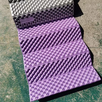 Tapis de camping pliable en mousse légère pour la randonnée, durable, isolant, imperméable, pour le camping en plein air et les pique-niques