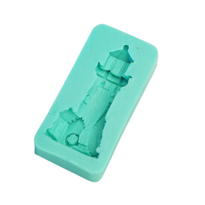 Ocean Lighthouse Silicone Mold 52x107mm Reusable Cake Decorating DIY Resin Soap Chocolate Fondant Mold - Product Image 4