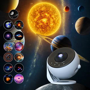 Galaxy Star <b>Projector</b> <b>Light</b> with Remote Control 360° Rotating Lens Large Projection Nebula Lamp for Room Decor - Product Image 2