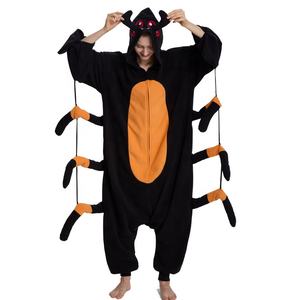 <span class=keywords><strong>Pijama</strong></span> Kigurumi de Animal para Mujer, Enterizo de Invierno con Capucha de Forro <span class=keywords><strong>Polar</strong></span>/Franela, Disfraz de Cosplay Familiar para Adultos al por Mayor - Product Image 3