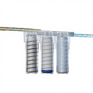 Purificador de Agua Doméstico de Plástico con Prefiltro de Carbón Activado de Tres Etapas de 10 Pulgadas, Subsidio Gubernamental, para Grifo de Cocina y Máquina de Hielo, Gran Capacidad - Product Image 1