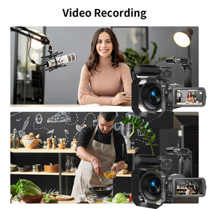 Hot Bán 4K Video Kỹ Thuật Số Máy Ảnh Máy Quay Phim HD Wifi IR Tầm Nhìn Ban Đêm Vlogging Máy Ảnh Cho Youtube Màn Hình Cảm Ứng Máy Ảnh Ghi Âm - Product Image 5