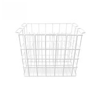 Panier de rangement rectangulaire en métal, multifonctionnel et écologique, idéal pour la restauration, la maison, la cuisine, les supports à vaisselle et les assiettes de présentation - Vente chaude