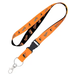 Poliestere personalizzato Da Polso Chiave Tracolla A Catena Corta Keychain della Cordicella Medaglia Nastro Cordino Sublimazione Personalizzato