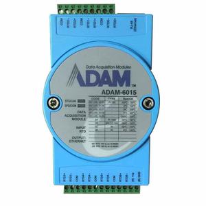 Module d'entrée de résistance thermique à 7 canaux Advantech, bus Ethernet <span class=keywords><strong>ADAM</strong></span>-6015-DE, surveillance de la température - Product Image 4