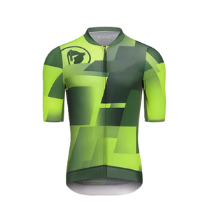 Maillot de Ciclismo de Manga Corta con Camuflaje Geométrico, Mangas Cortadas con Láser, Transpirable, de Secado Rápido, en Varios Colores para Ciclismo al Aire Libre - Product Image 3
