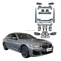 BodyKit Desain Baru Bahan PP ABS untuk BMW 5 G30 2018 2019 2020 Upgrade ke 2021 2022 2023 G30 LCI MT M-Tech Perakitan Bumper Mobil