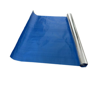 Precio de fábrica, envoltura de pared tejida de PE australiano, papel de aluminio, techo reflectante, aislamiento térmico Premium, barrera de vapor - Product Image 1