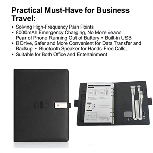 Bloc-notes intelligent interactif innovant avec couverture en cuir PU de luxe pour les designers professionnels, application gratuite prise en charge - Product Image 4