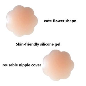 Cubrepezones Personalizados Tipo Empanada, Buen <span class=keywords><strong>Precio</strong></span>, Reutilizables, Lavables, Transpirables, de Silicona, Adhesivos para Mujer - Product Image 3