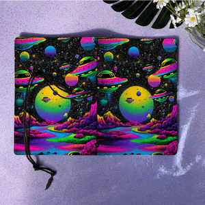 Carnet de bureau A6 fait à la main 80 feuilles remplaçables papier vintage épais parfait pour les <span class=keywords><strong>adultes</strong></span> de travail avec des feuilles de palmier dans divers - Product Image 6