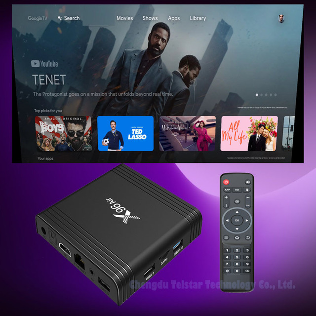 TB X96 Android STB 5G Quad Core High-resolution Processor Stable Wifi6 TESTED FREE Shipping Europe