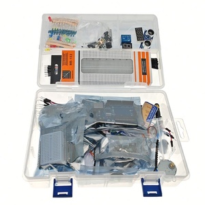 ชุดเริ่มต้น R3 Project ครบชุดพร้อมคู่มือการใช้งาน ใช้งานร่วมกับ Arduino IDE ได้ ชุดคิทหุ่นยนต์อิเล็กทรอนิกส์ DIY บอร์ดแม่แบบ บอร์ดทดลอง - Product Image 1