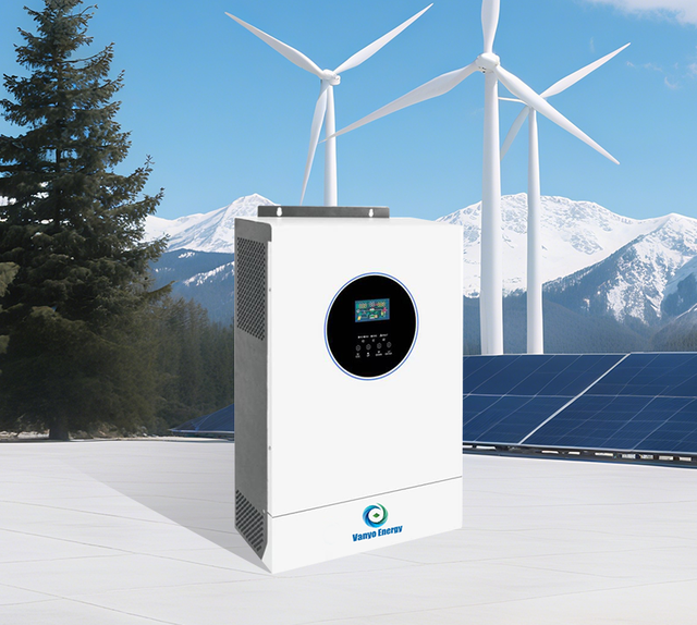 Hybrid Off Grid Inverter Solar Power 3kw 6kw 10kw Single Phase Inverter With Mppt Charge Controller