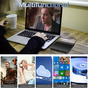 Bên ngoài USB 3.0 <span class=keywords><strong>DVD</strong></span> Burner & ổ đĩ<span class=keywords><strong>a</strong></span> CD-R cho PC/máy tính xách tay tương thích với Windows 11 hỗ trợ <span class=keywords><strong>DVD</strong></span> + R/<span class=keywords><strong>DVD</strong></span>-R/CD-R - Product Image 6