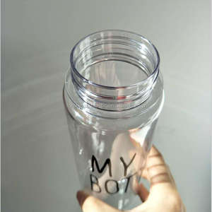 Vente en gros 16oz petite bouteille d'eau <span class=keywords><strong>de</strong></span> jus potable en plastique personnalisé 350ml 500ml bouteilles d'eau en plastique transparent - Product Image 5