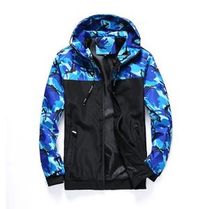 <strong>Men</strong> Female <strong>Camo</strong> Windbreaker Sports <strong>Jacket</strong> Nylon for <strong>Men</strong> Fashion <strong>Jackets</strong> With Hoodie for Spring Autumn - Product Image 2