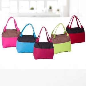 Sac à déjeuner isotherme personnalisé en usine, 420D PVC imperméable, Oxford, bureau, école, pique-nique, gym, voyage, thermique, portable, isolé, tendance - Product Image 4