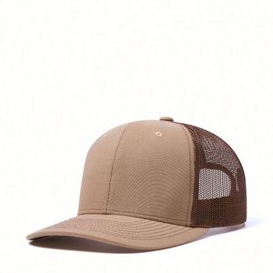 Gorra de Béisbol de 6 Paneles con Visera Curva y Malla Richardson 112, Gorra Trucker Personalizada, Lisa, a la Moda, para Verano, en Oferta - Product Image 4