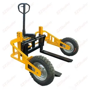 Harga grosir produsen Cina paletten hubagen Jack truk palet 1 Ton-5 Ton truk palet tangan hidrolik