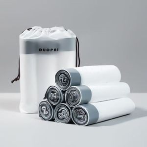 Duopai Drawstring Trash Bags Xl Thickened For Home Kitchen Use 5 Volume Set - Product Image 1