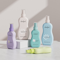 Flacon pulvérisateur cosmétique vide en HDPE au toucher doux 150ML 250ML