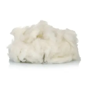 Super Doux 15-17.5mic Moutons Cheveux Laine De Chèvre 100% Fiber De Cachemire