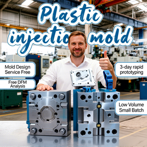 Stampi a iniezione in plastica ABS PP PSU con precisione ±0,01 mm, parti personalizzate, servizio completo di analisi DFM e progettazione stampi, produttore - Product Image 1