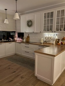 Custom Modern Classical Style Complete Kitcehn Cream Cozinha Diseño modular Sólido/plyhood/Pintura/muebles de madera - Product Image 3
