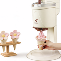 Machine à glaces automatique mini pour la maison, machine à cônes de fruits