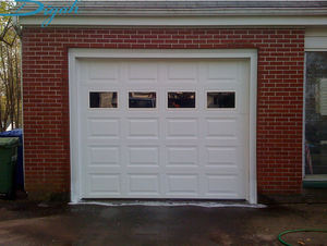 Usa Standard Automatique Électrique Sectionnel Peau <span class=keywords><strong>Bois</strong></span> Double Portes de <span class=keywords><strong>Garage</strong></span> pour Villa - Product Image 3