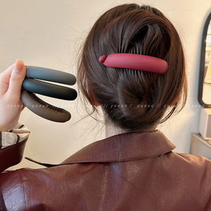 Autre pince à cheveux de style coréen pour femme, pince latérale, coiffe fraîche et douce, nouveau design 2025 - Product Image 3
