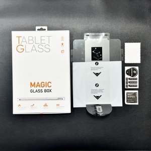ฟิล์มกระจกนิรภัย 2 in 1 Magic Glass Box ความแข็ง 9H สำหรับ iPad แท็บเล็ต ฟิล์มกันรอยหน้าจอสำหรับ iPad <span class=keywords><strong>รุ่น</strong></span>ที่ 9 <span class=keywords><strong>ราคา</strong></span>สุ<span class=keywords><strong>ด</strong></span>คุ้ม - Product Image 6