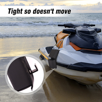 HOMFUL Lot de 2 pièces PWC résistant à la déchirure marine Garde-boue de bateau Design pliable Jet Ski Pare-chocs