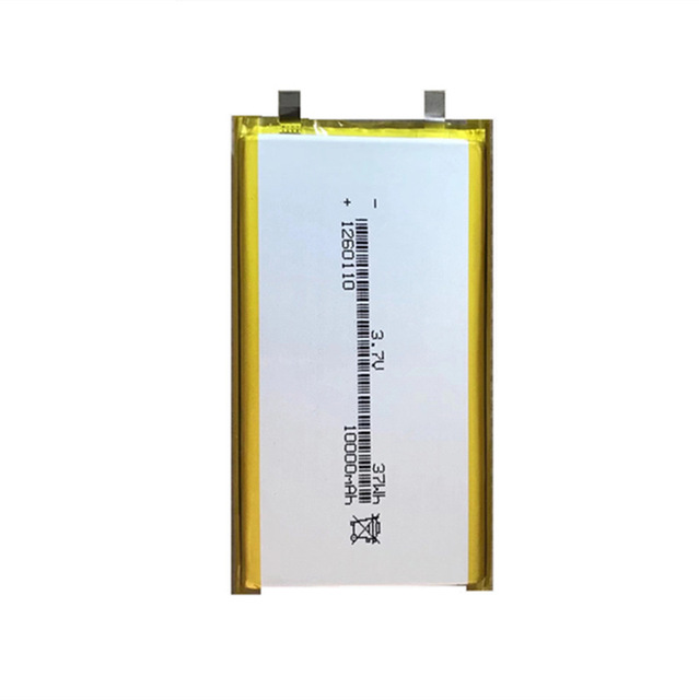 High Power 10000mAh 37Wh 3.7V LiPo Battery LP1260110 3.7V Li-Polymer Rechargeable Digital Product for Laptop Use